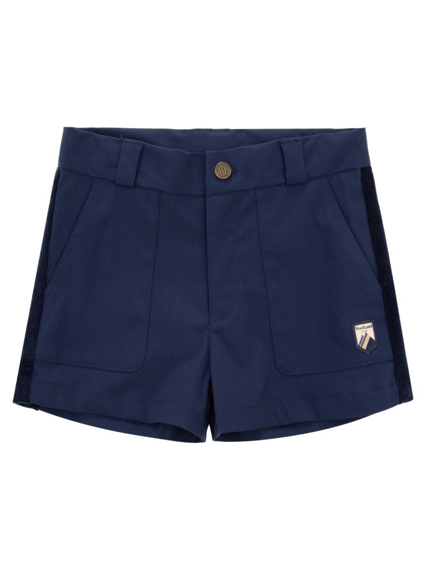 Bilde av WoolLand Romsdalseggen shorts w.cord girl  Blue Ink